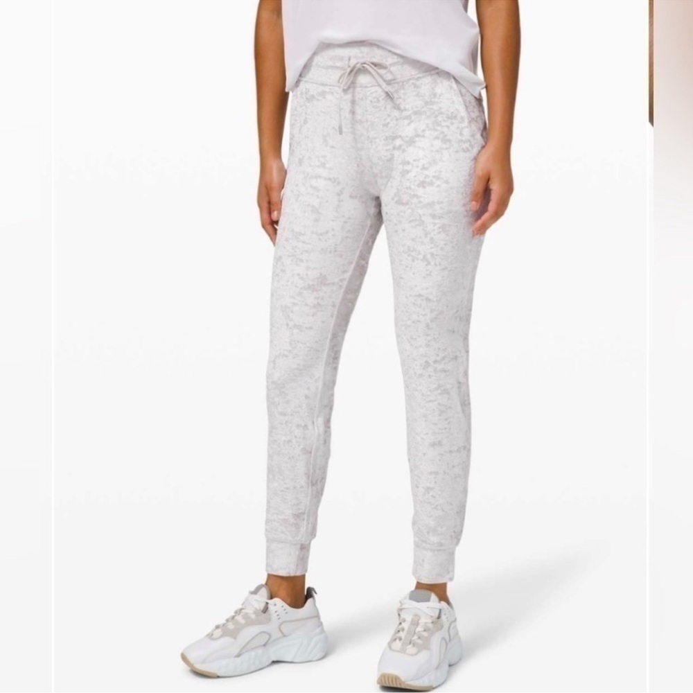 lululemon athletica Light Gray Marled Joggers
